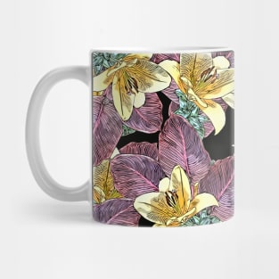 Blossoms in the dark Mug